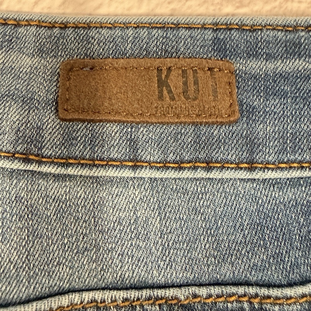 Kut From the Kloth Jeans Women's Size 10 Fab AB Crop Skinny Denim - Picture 11 of 11